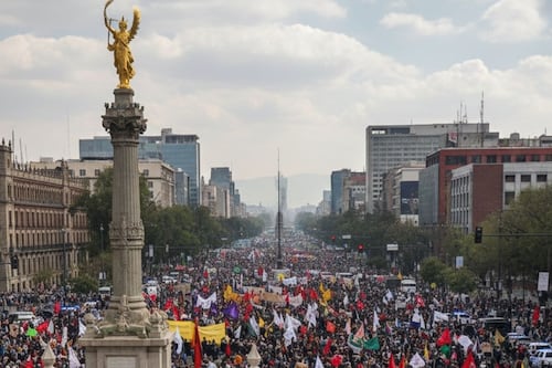 Marchas hoy en CDMX: protesta antiimperialista irá del Ángel al Zócalo este 7 de febrero