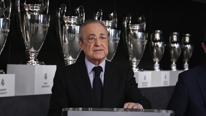 Florentino Pérez, presidente del Real Madrid