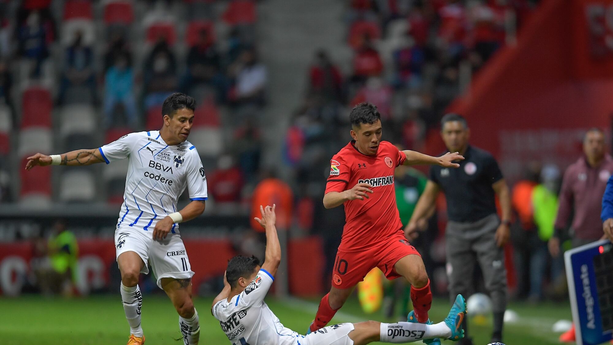 Rayados y Toluca se juegan el liderato de la Liga MX