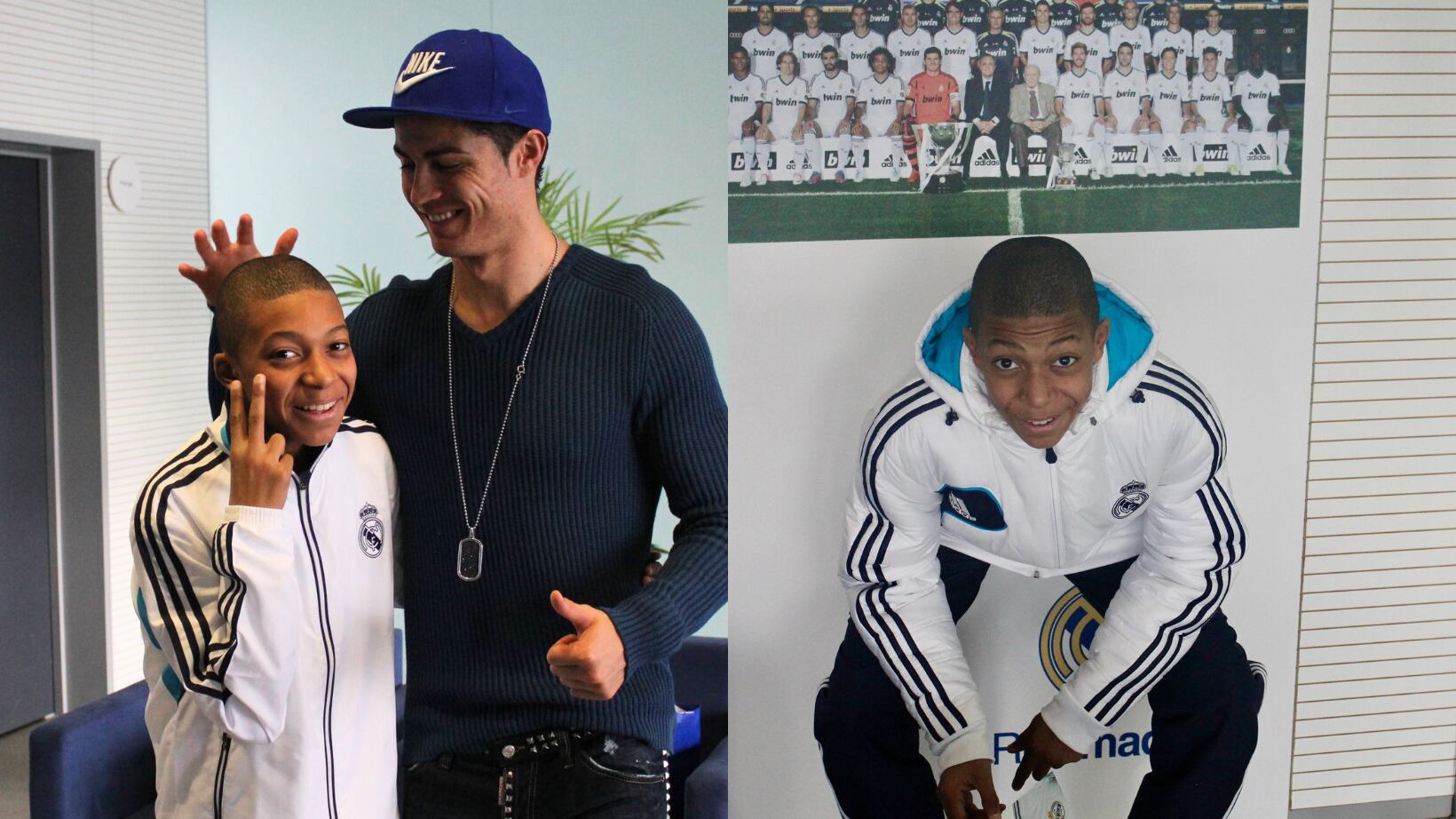 Mbappé aseguró que es un sueño jugar con el Madrid.