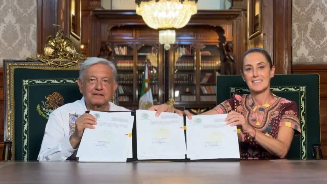 AMLO firma decreto Poder Judicial