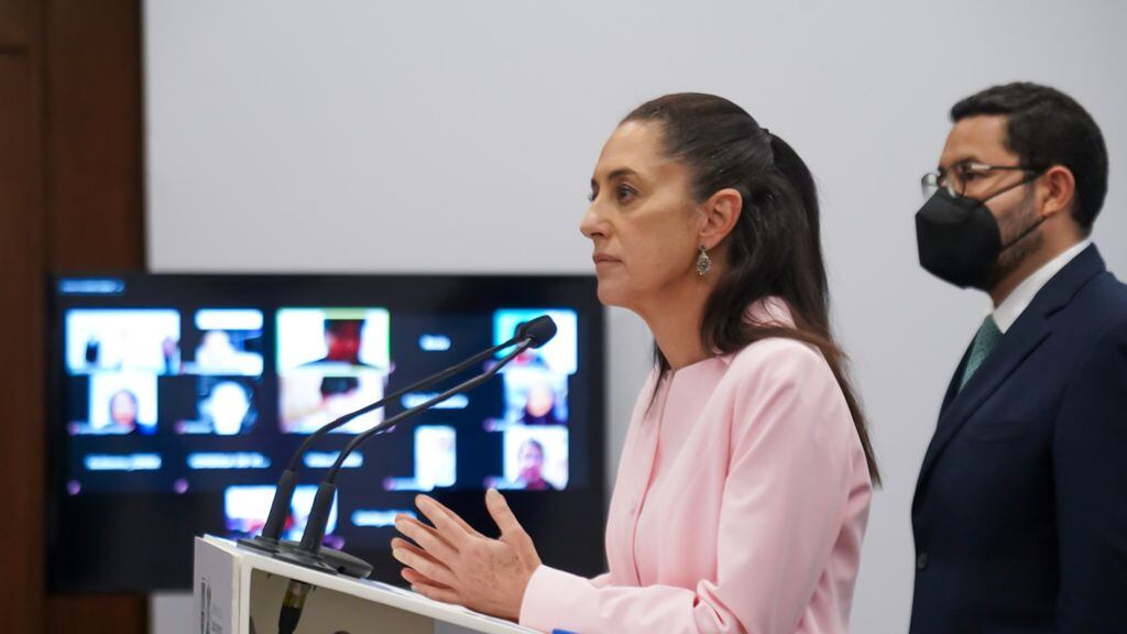 Claudia Sheinbaum, jefa de gobierno de la CDMX.