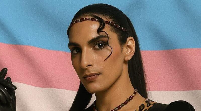Foto de Sara Millerey, mujer trans asesinada en Colombia.