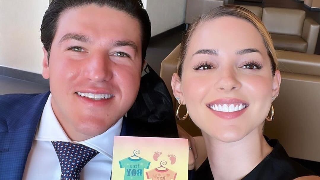 El gobernador y su esposa lucen emocionados y con muchas ganas de conocer a su hijo.