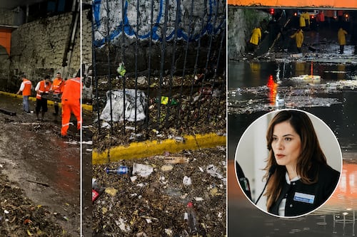 “Esa basura no llegó sola a las calles”: Delgadillo llama a la corresponsabilidad para evitar inundaciones durante lluvias