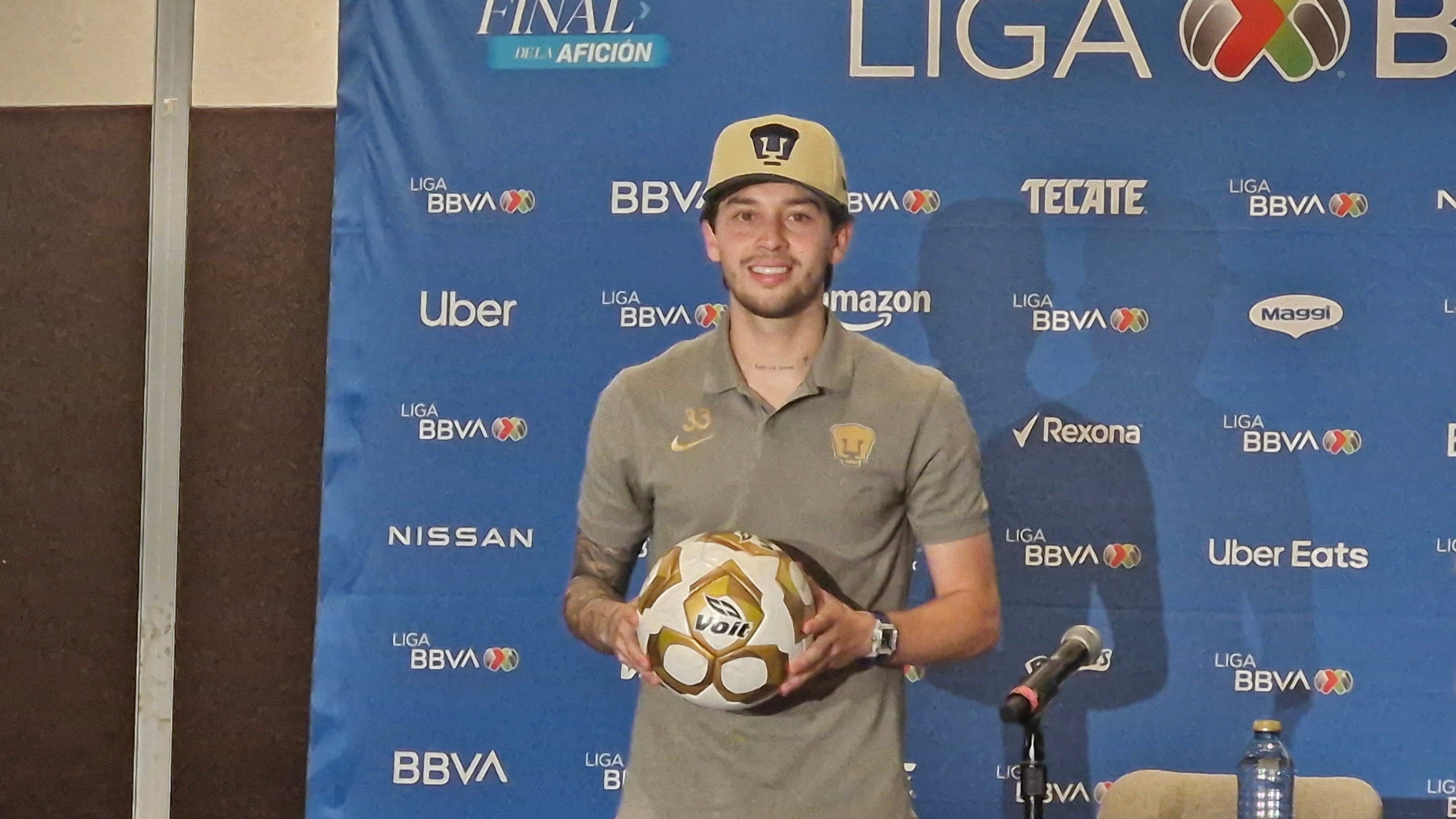 Jordan Carrillo habló sobre su futuro en Pumas.