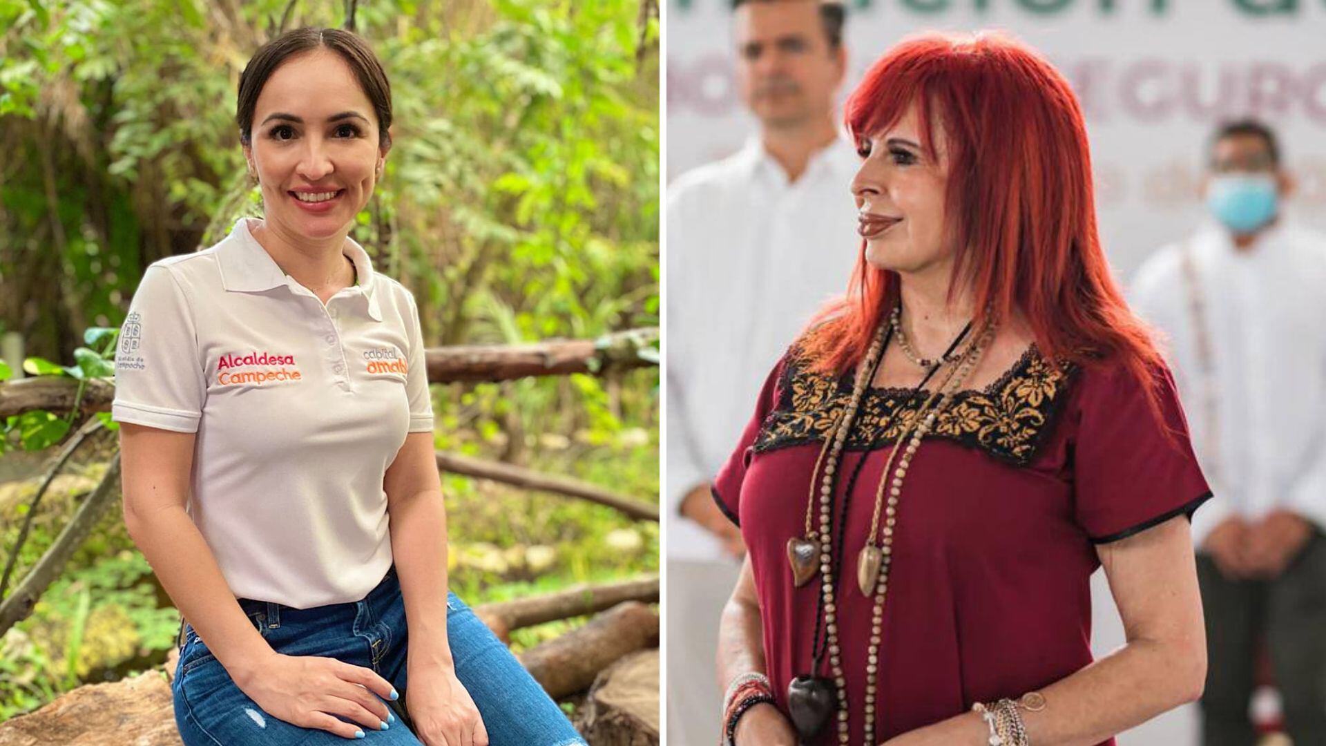 Biby Rabelo y Layda Sansores
