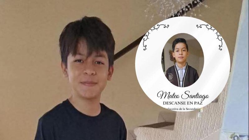Mateo Santiago, así fue despedido por la Secundaria Técnica 39