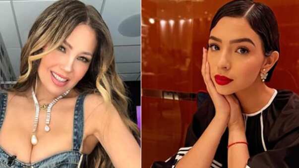 Thalía y Ángela Aguilar tema