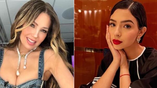 Thalía y Ángela Aguilar tema