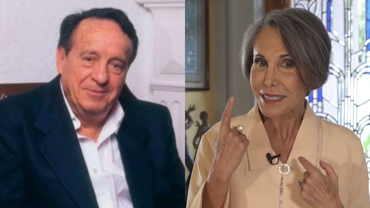 Chespirito y Florinda Meza