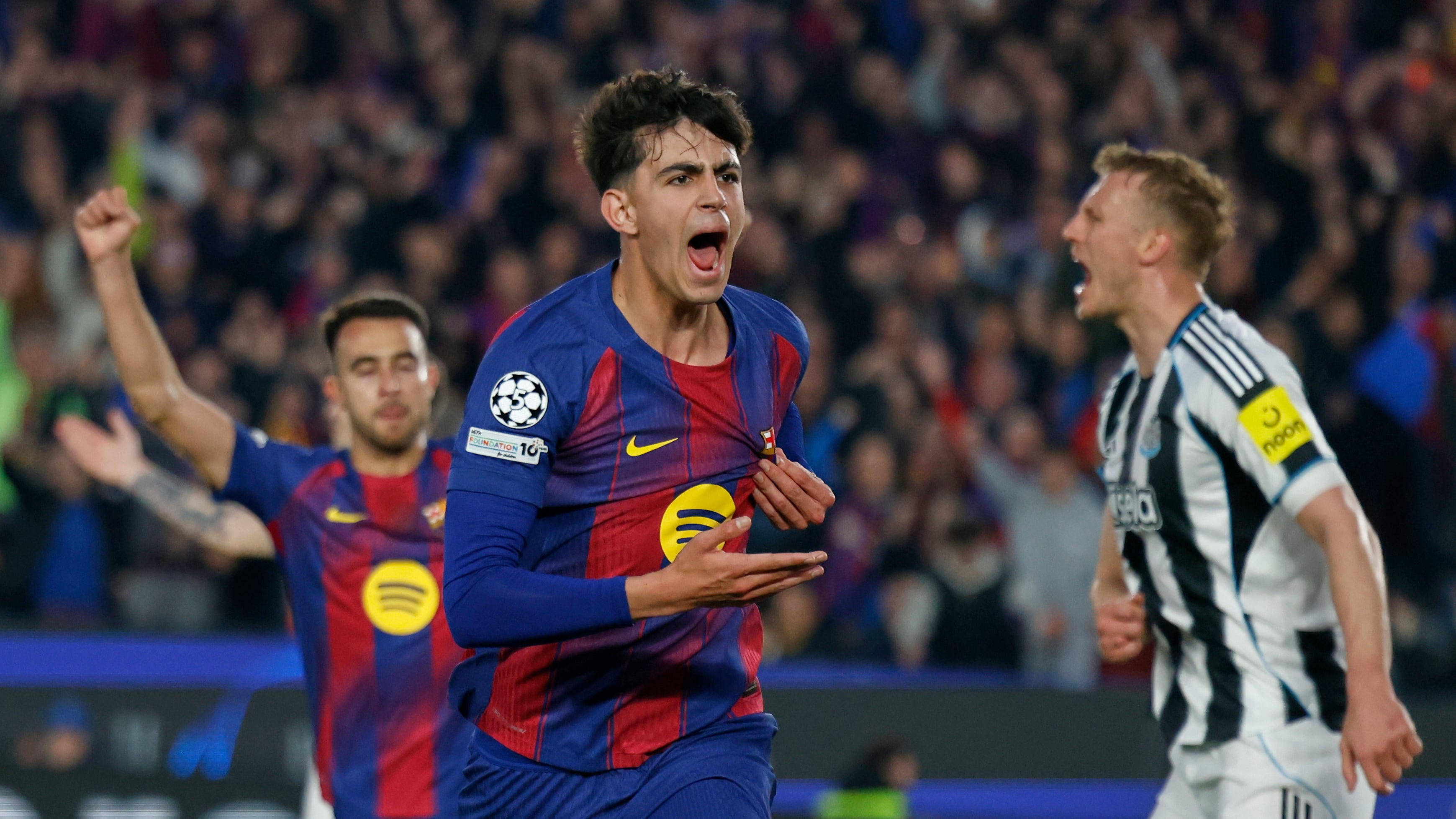 Barcelona y Newcastle United