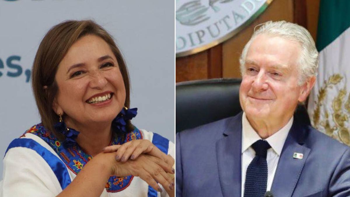 Santiago Creel y Xóchitl Gálvez
