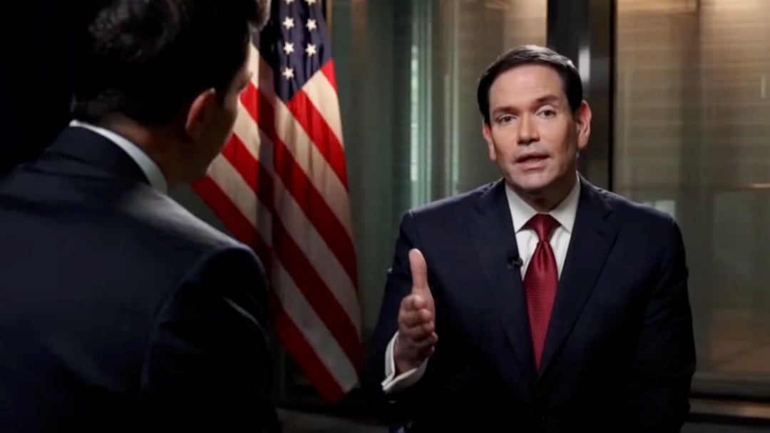 Marco Rubio concedió este jueves una entrevista desde China a la NBC
