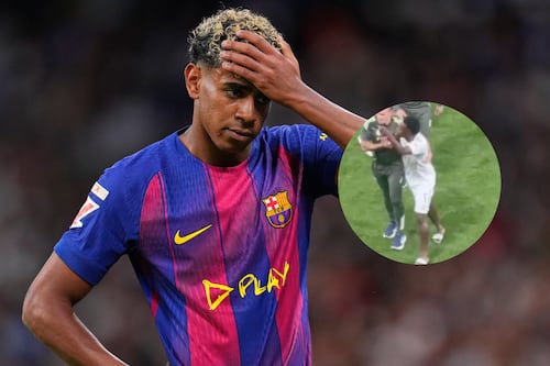 Video: Jugadores del Madrid se burlan de Lamine Yamal y termina en bronca con Vinícius