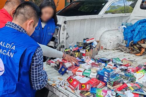 Ya no podrás comprar cajetillas a 10 pesos, retiran tabaco ilegal en CDMX