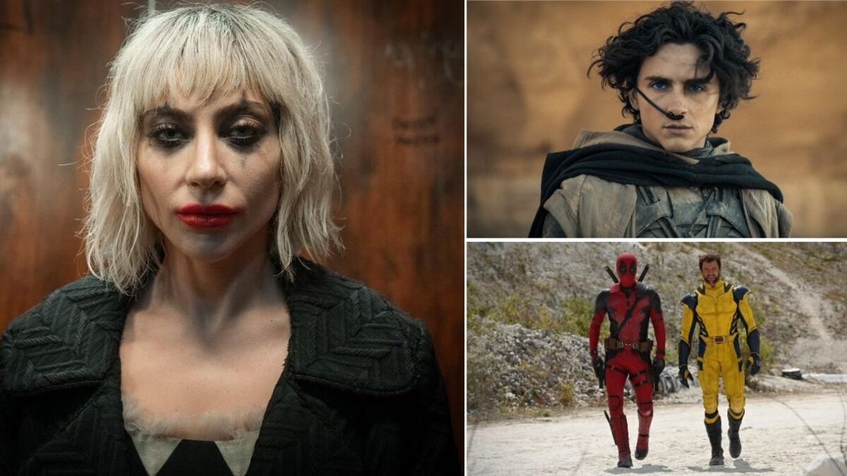 Imágenes promocionales de Joker: Folie à Deux, Dune: Parte 2 y Deadpool 3