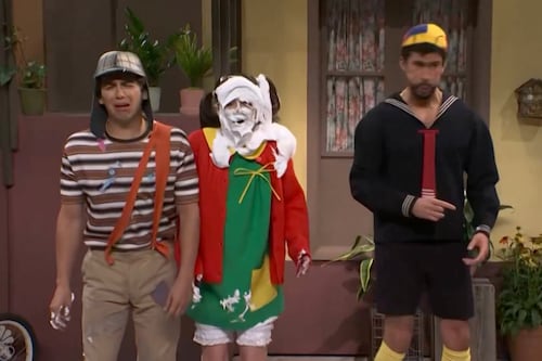 Bad Bunny revive El Chavo del 8 en SNL y hace historia en la TV estadounidense