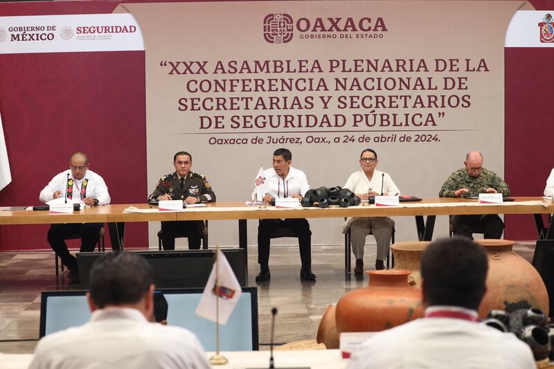 Analizan y refuerzan en Oaxaca estrategia de seguridad nacional