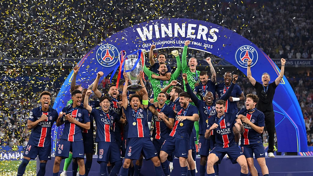 PSG campeón de la Champions League.