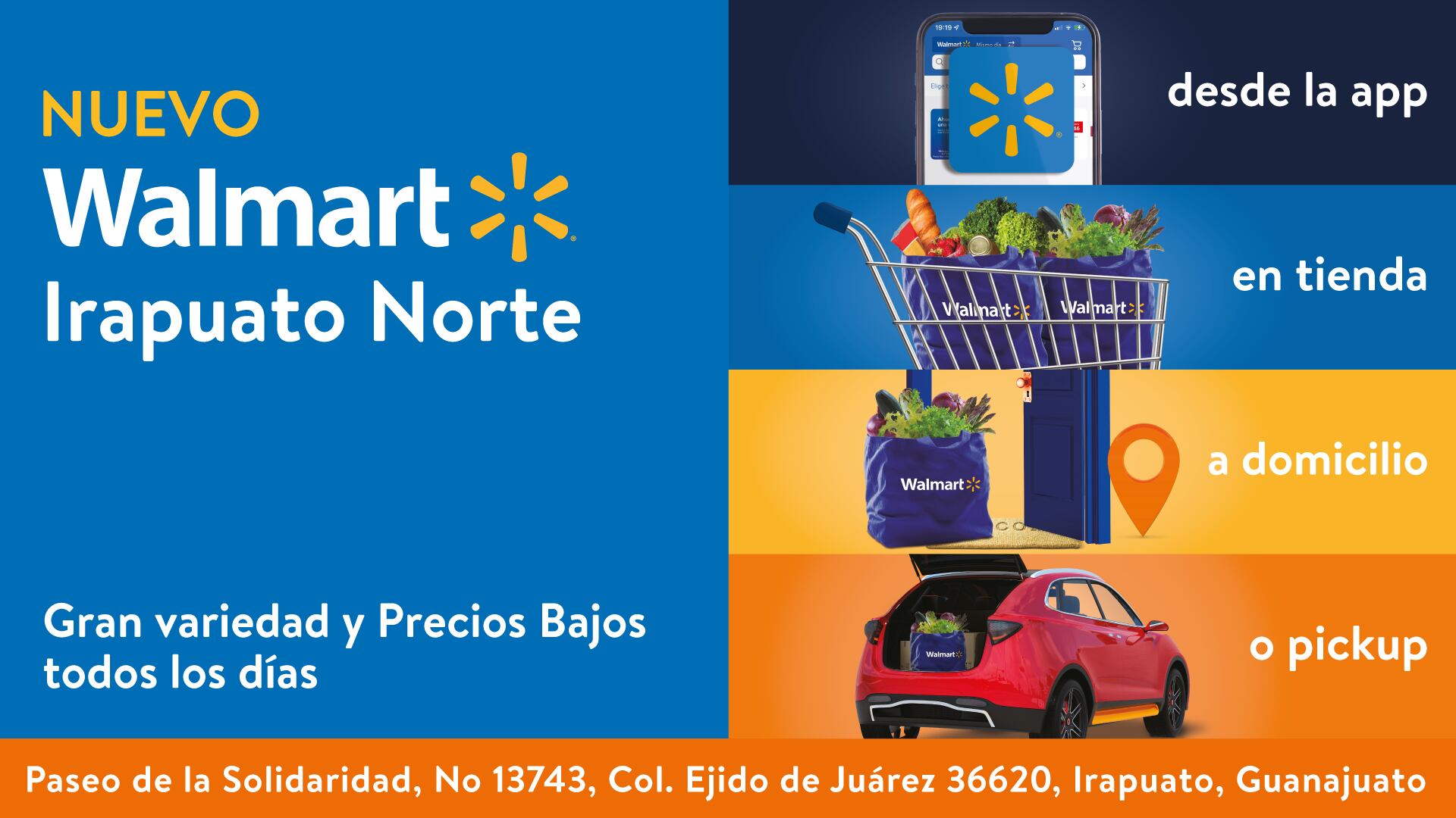 Walmart apertura Irapuato