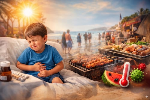 Calor y comida en riesgo: Semana Santa dispara casos de diarrea en niños