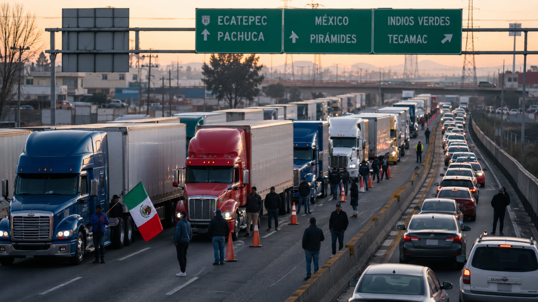 Transportistas anuncian paro nacional