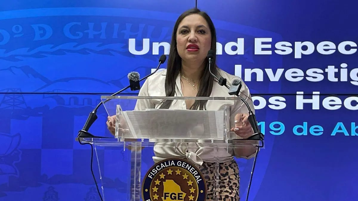 La fiscal especializada Wendy Chávez Villanueva
