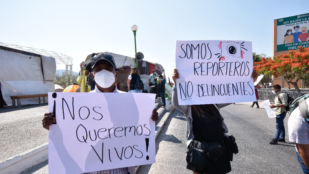 Agresión a la prensaen México.