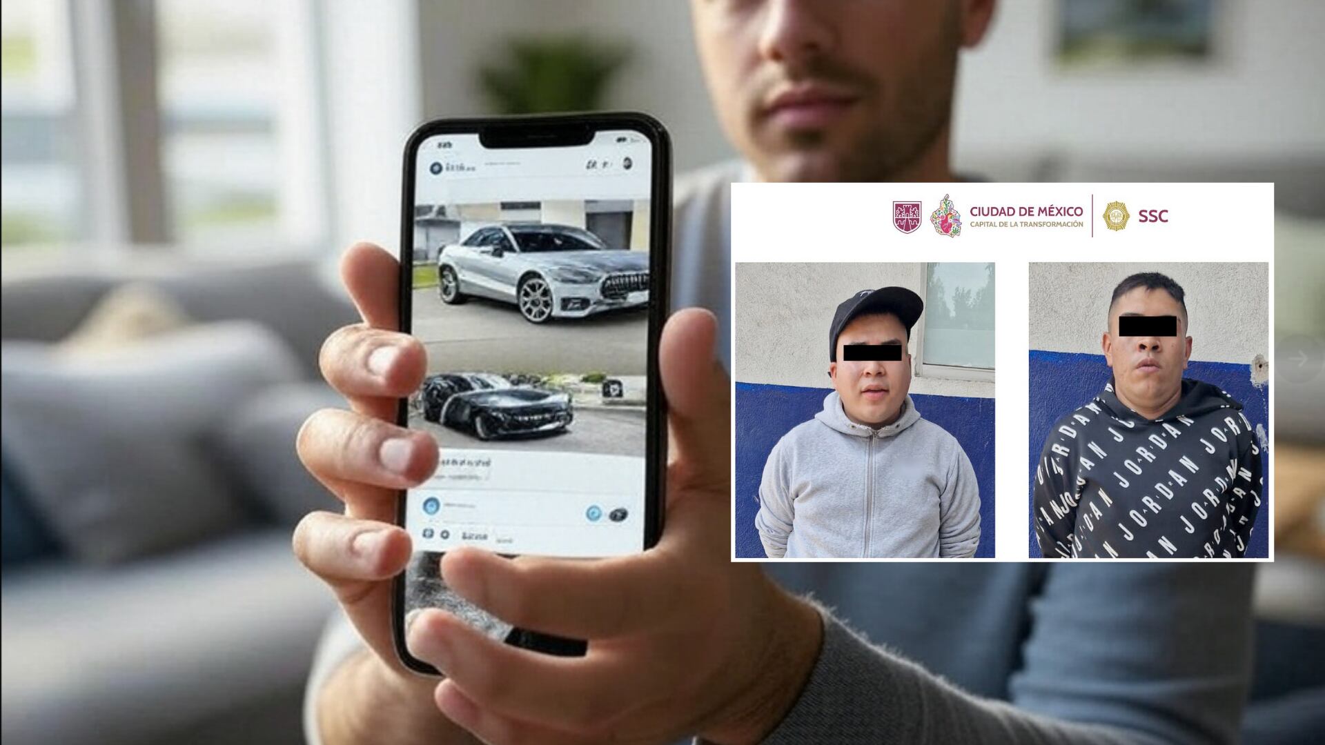 falsa venta de auto en redes sociales