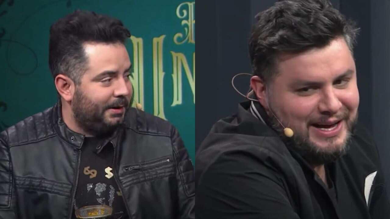 José Eduardo Derbez y Paul Stanley