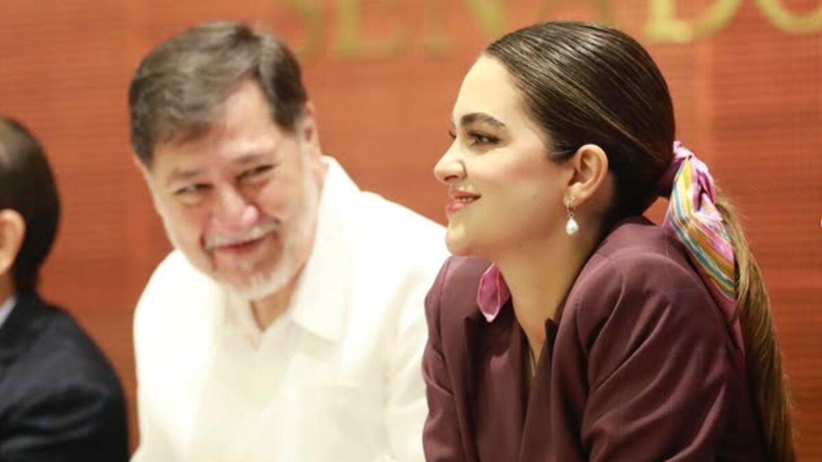 Andrea Chávez alza la mano; evalúa sustituir a Noroña en la presidencia del Senado