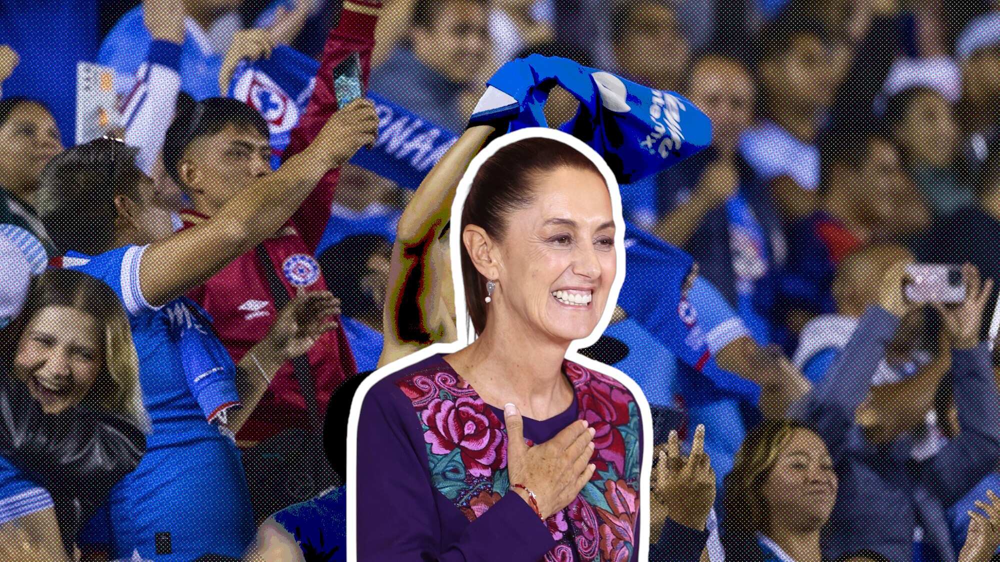 Claudia Sheinbaum quiere a Cruz Azul en la CDMX