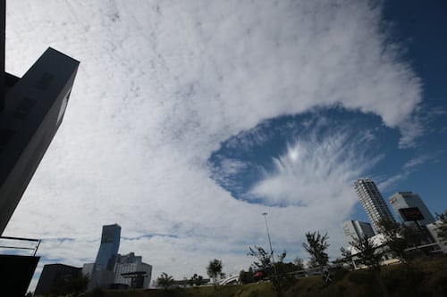 Impresionante nube agujero aparece sobre Puebla: qué dice la NASA sobre este fenómeno