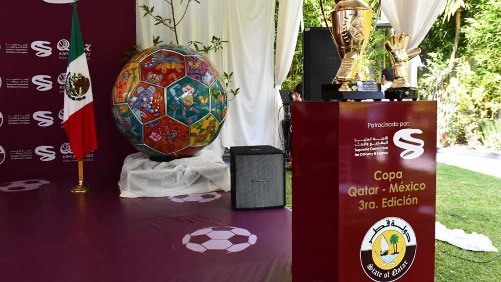 Anuncian la tercera edición de la Copa de Futbol Catar-México 2021