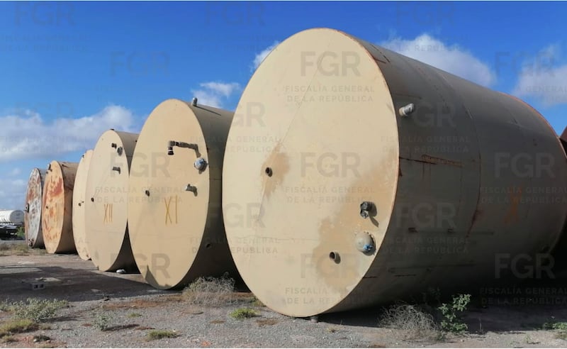 robo y almacenamiento ilegal de combustible