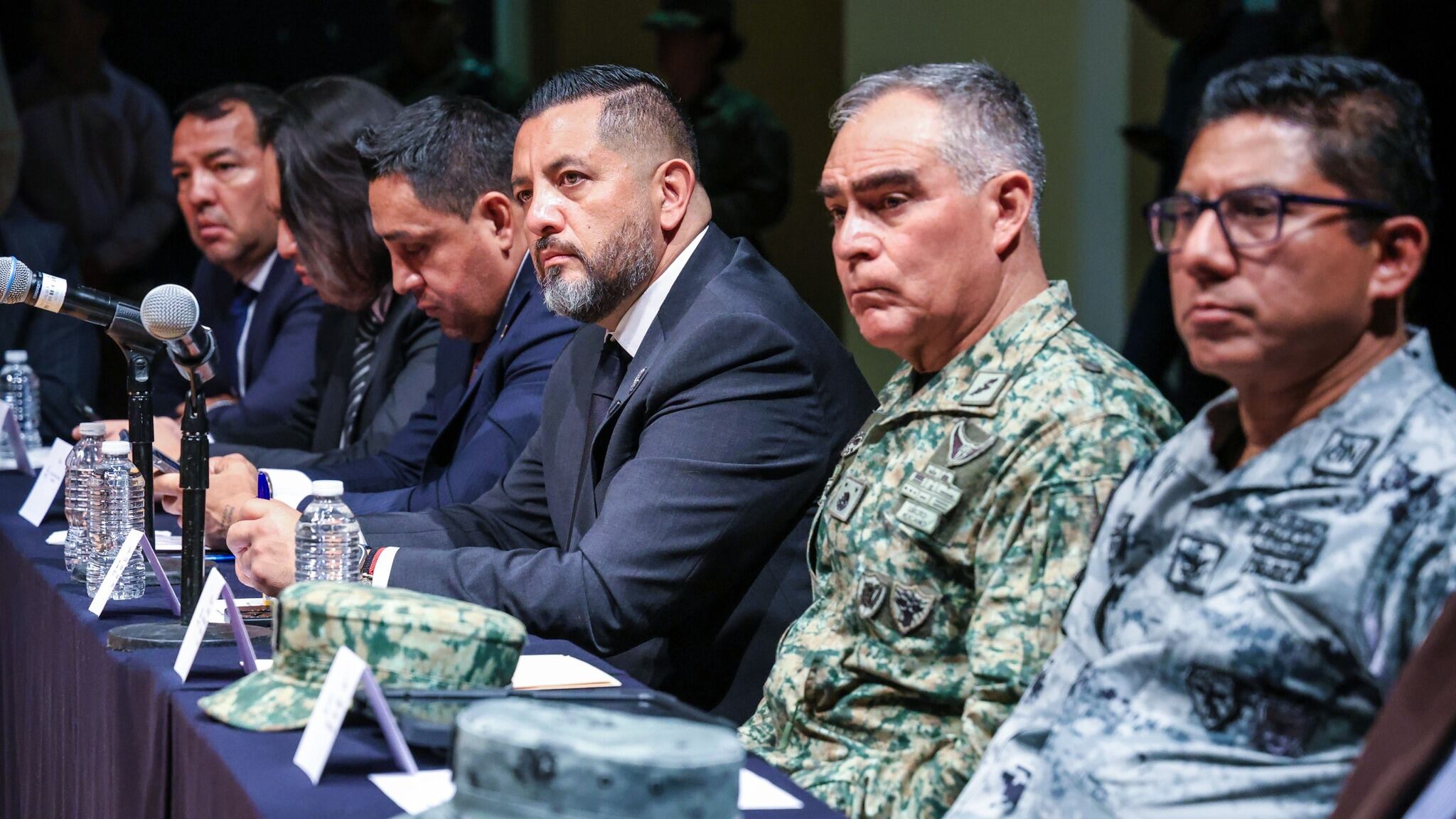 Secretario de Gobierno, Carlos Alcaraz.