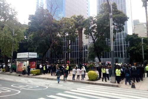 Así se vive en la CDMX el mega simulacro del 19 de septiembre