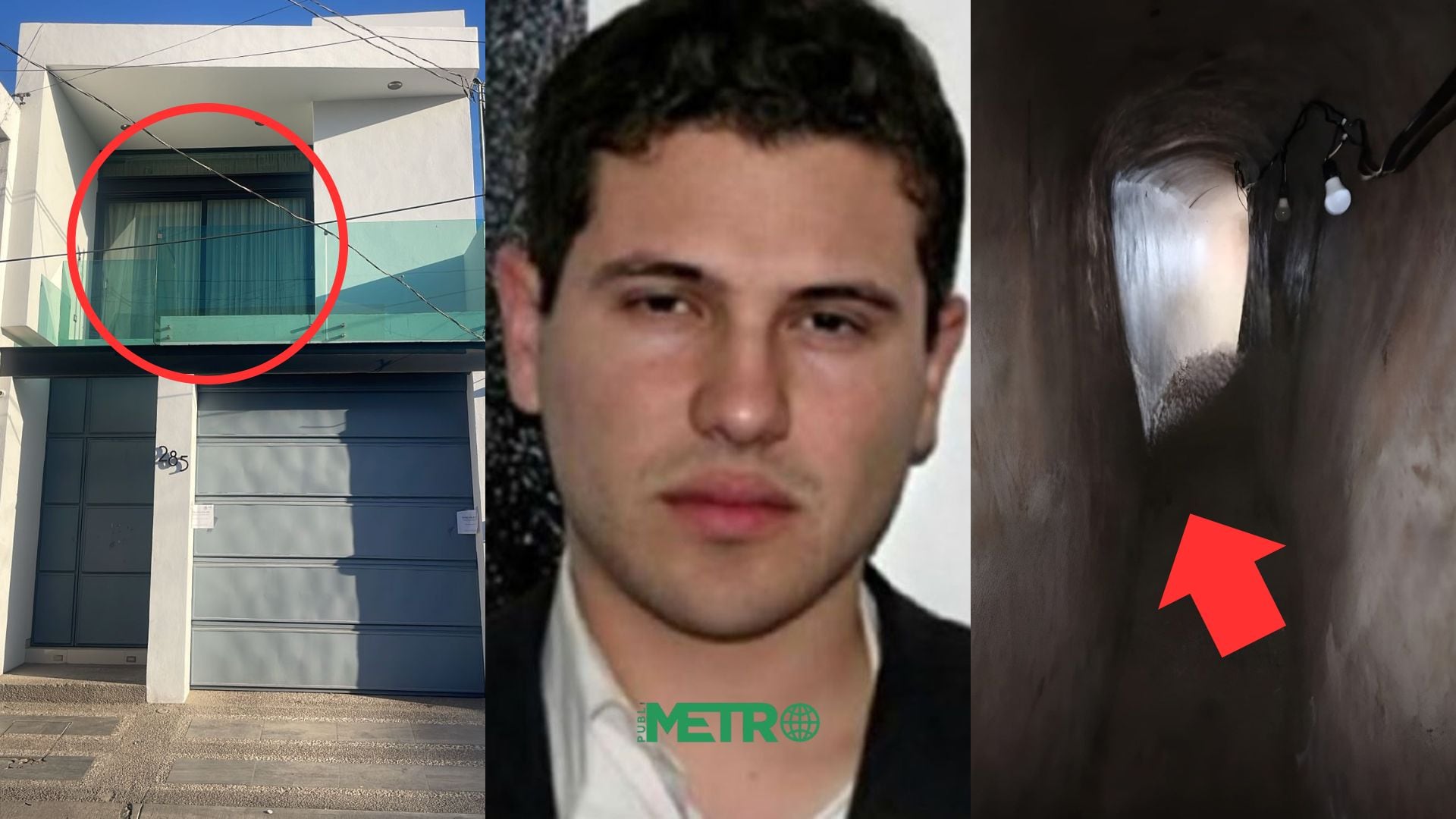 Videos y fotos: Túnel por donde “escaapó” Iván Archivaldo Guzmán; filtran ubicación