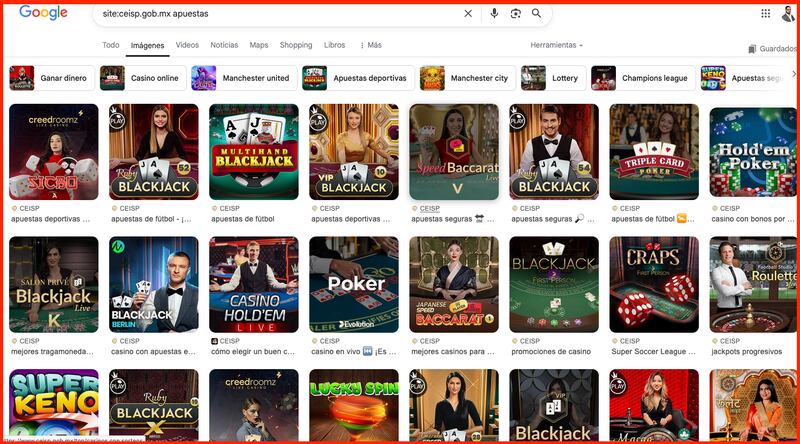 El CEISP y otras instituciones mexicanas fueron vulneradas para alojar redirecciones a casinos ilegales con falsos logos oficiales.