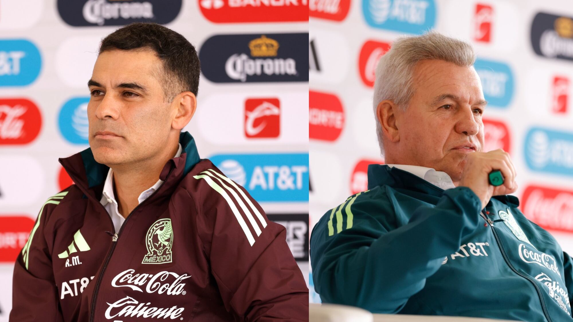 Javier Aguirre y Rafael Márquez