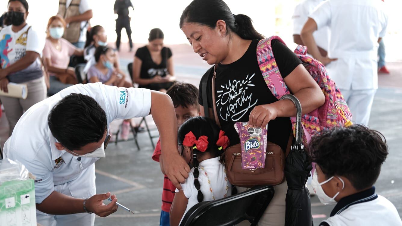 En Nuevo León hay vacunas suficientes por lo que se exhorta a los padres de familia a inocular a sus hijos.