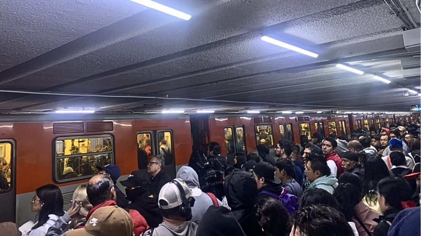 Saturación del Metro CDMX