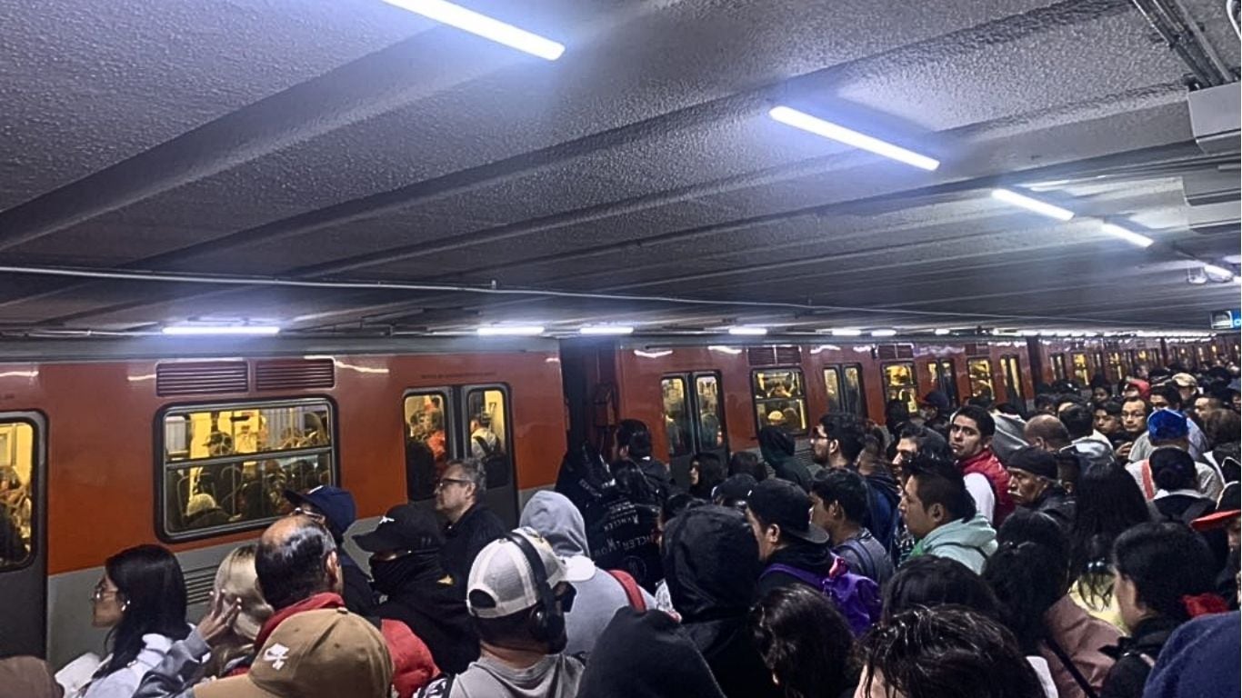 Saturación del Metro CDMX