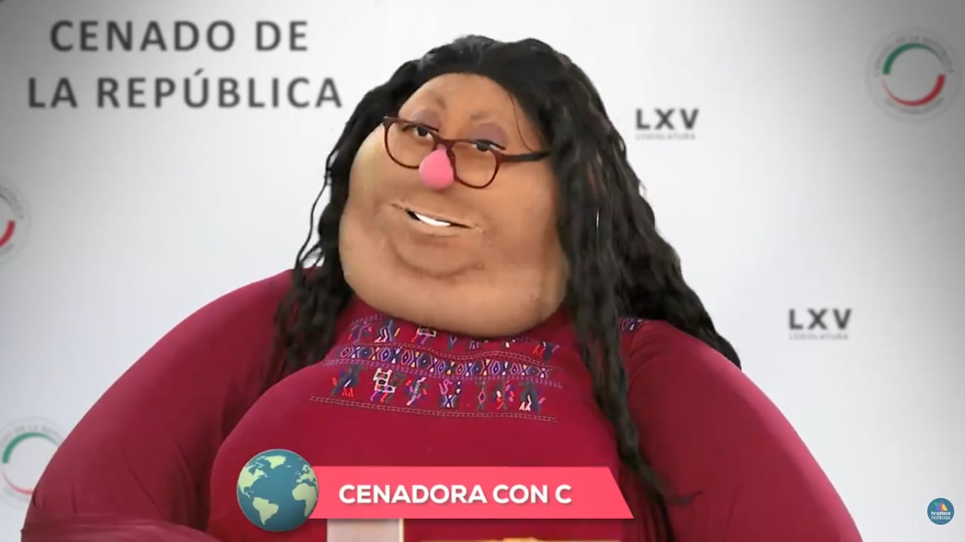"Cenadora con C".