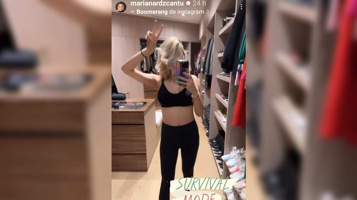 Rodríguez no tiene estrías visibles en su abdomen y se ve muy bien.