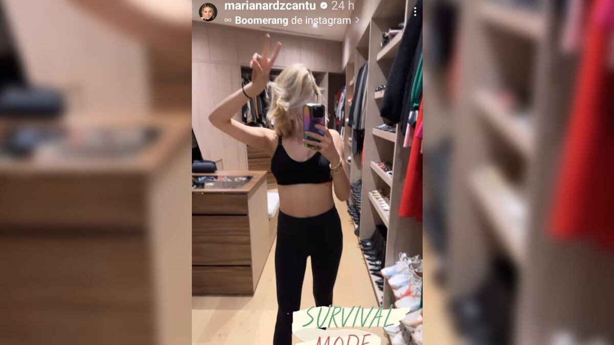 Rodríguez no tiene estrías visibles en su abdomen y se ve muy bien.