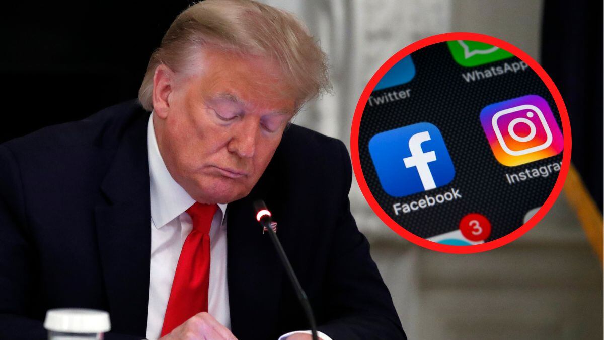 Donald Trump regresa a Facebook e Instagram después de que Meta lo suspendiera por 2 años