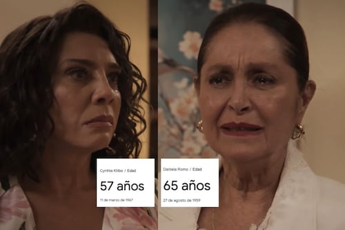 Critican ‘Amor Amargo’ por poner a Daniela Romo como mamá de Cynthia Klitbo; se llevan 8 años