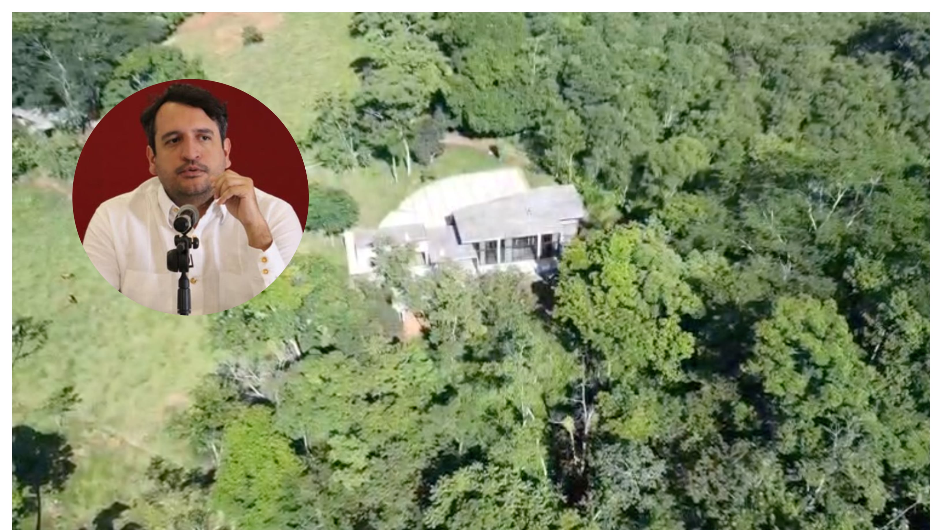Andy López Beltrán y su finca en Tabasco